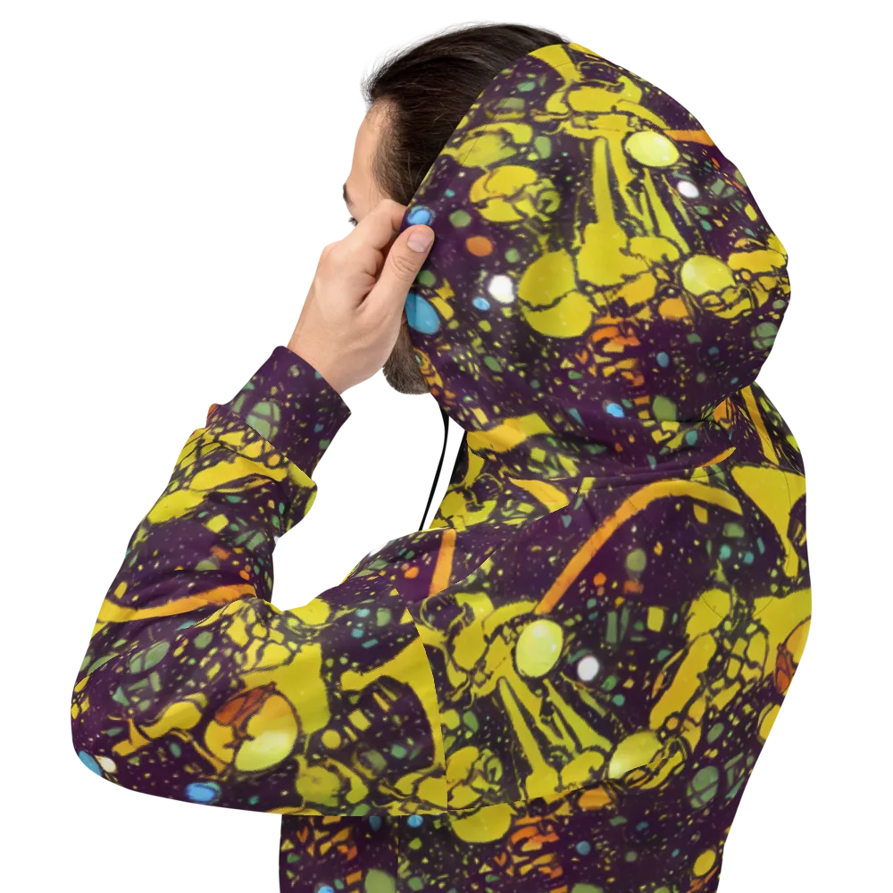 Orbital Ink on Hoodie — Back