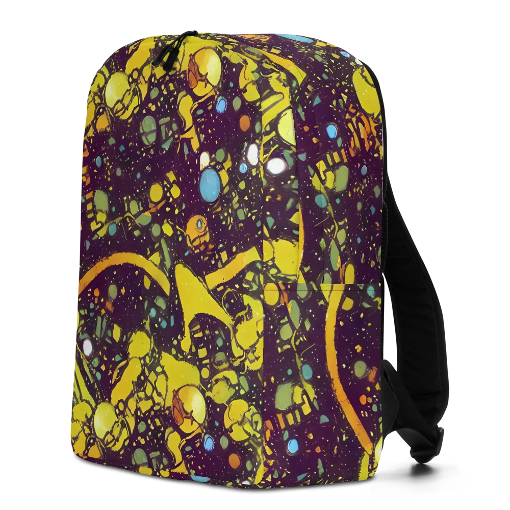 Orbital Ink on Minimalist Backpack — Left