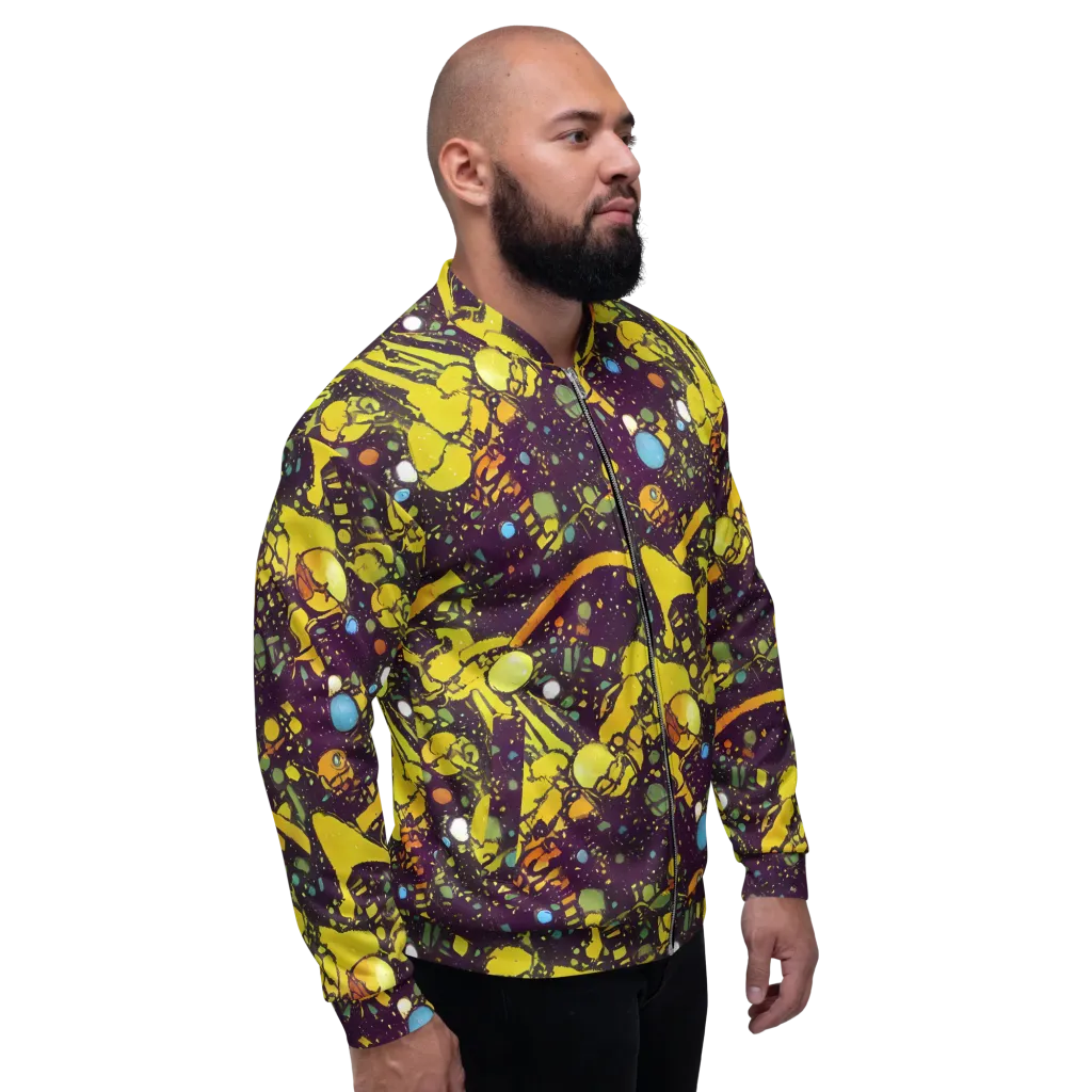 Orbital Ink on Bomber Jacket — Right