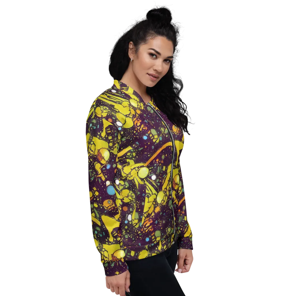 Orbital Ink on Bomber Jacket — Right