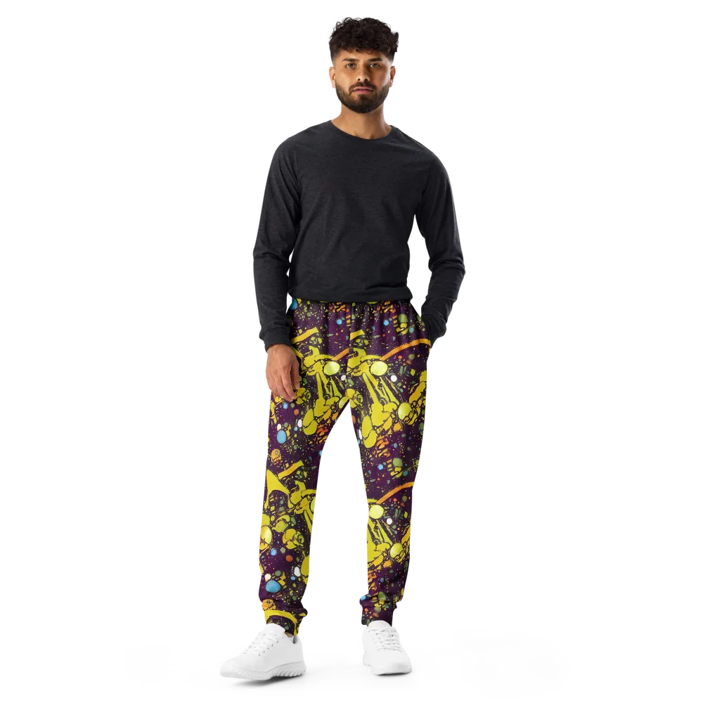 Orbital Ink on Men's Joggers — Front