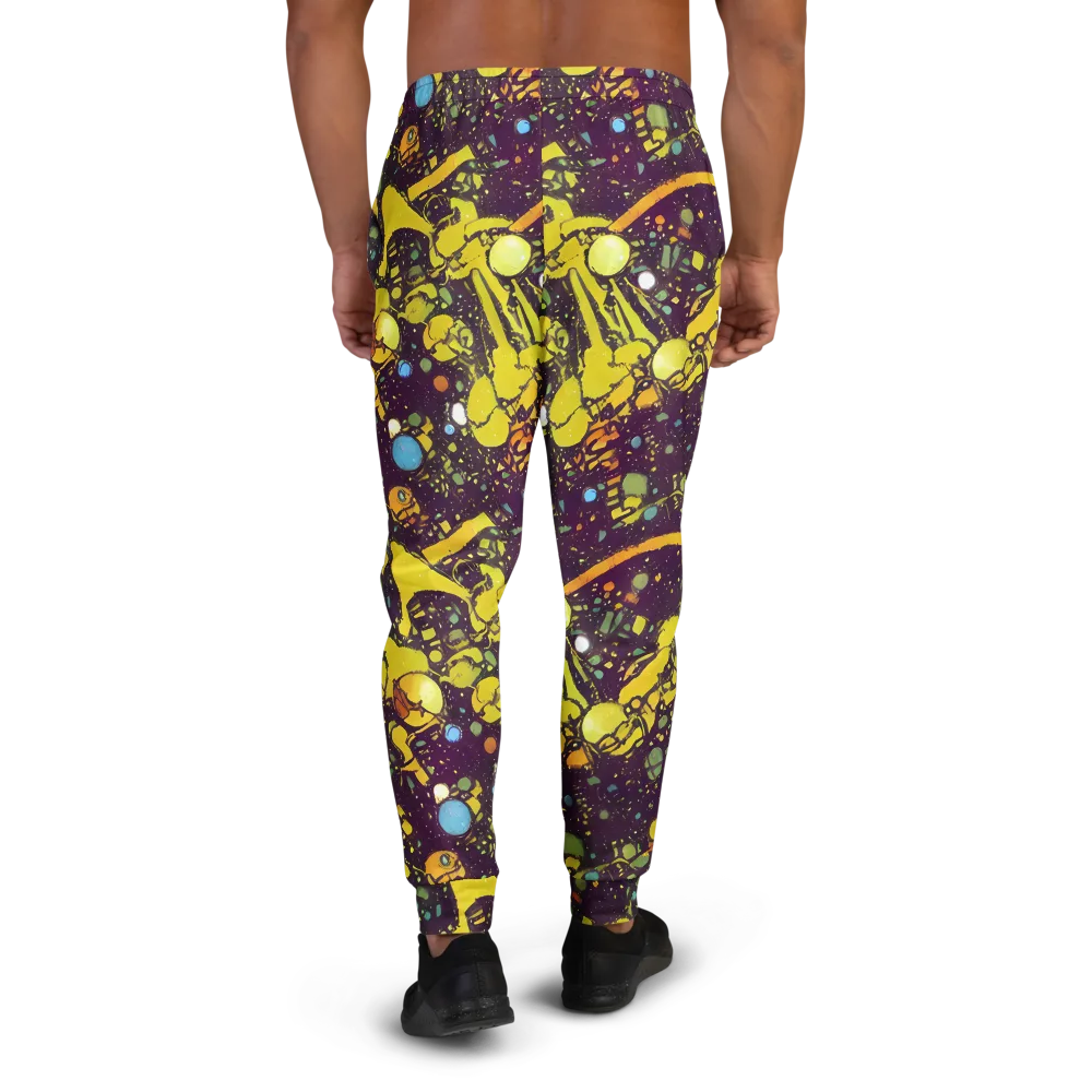 Orbital Ink on Men's Joggers — Back