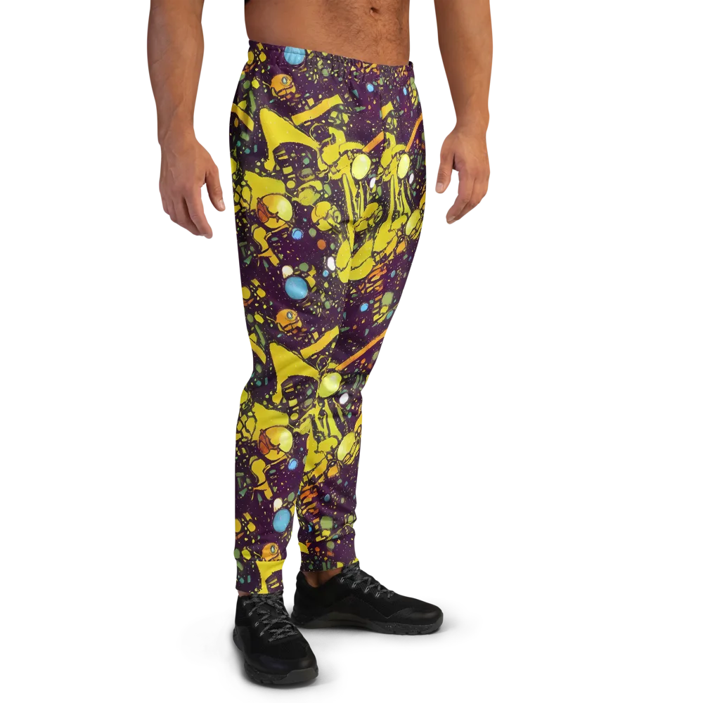 Orbital Ink on Men's Joggers — Right