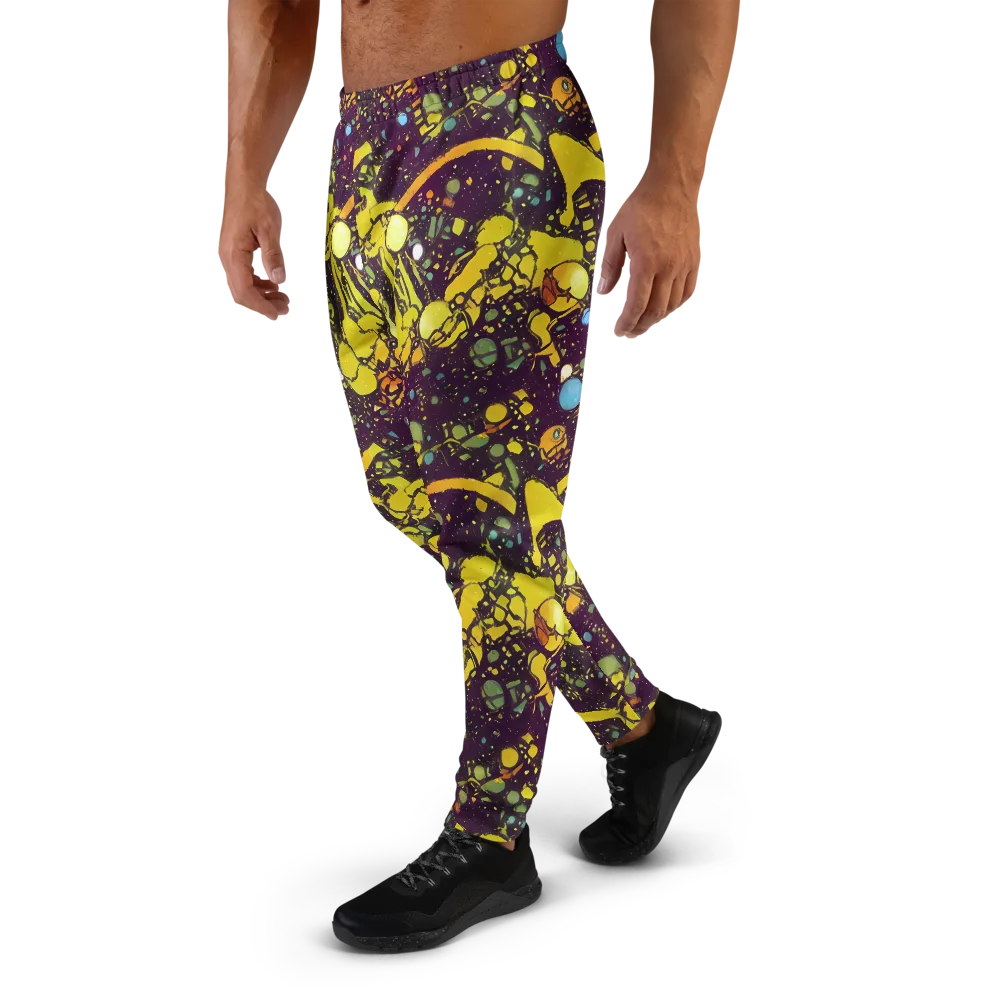 Orbital Ink on Men's Joggers — Left