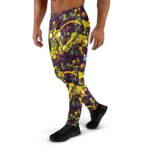 Orbital Ink on a Men's Joggers