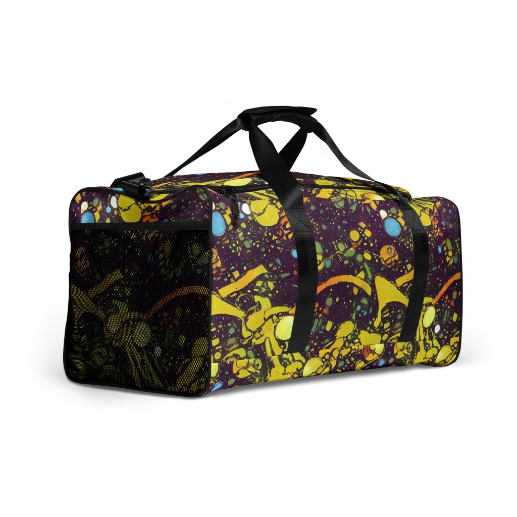 Orbital Ink on Duffle Bag — Right Front