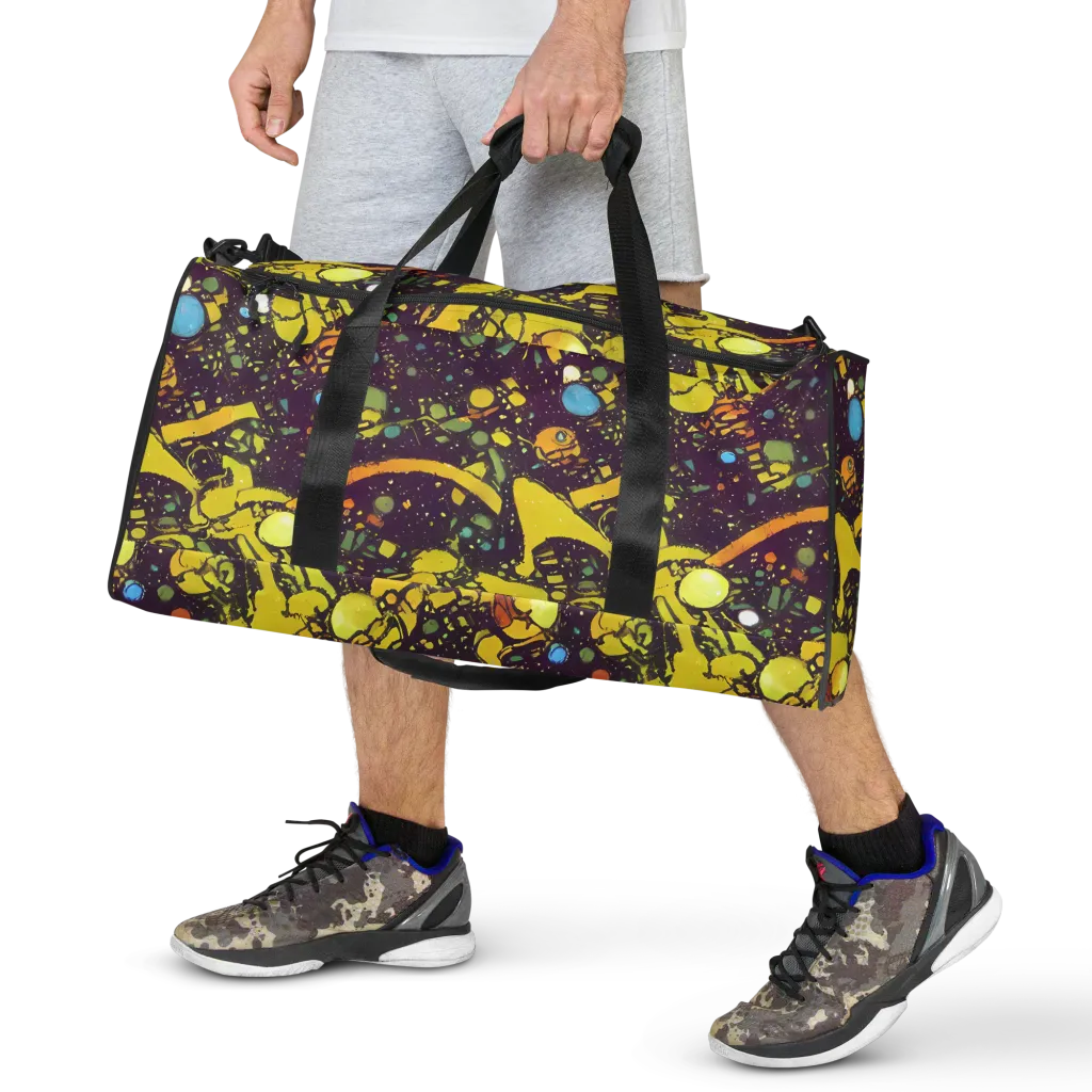 Orbital Ink on Duffle Bag — Front