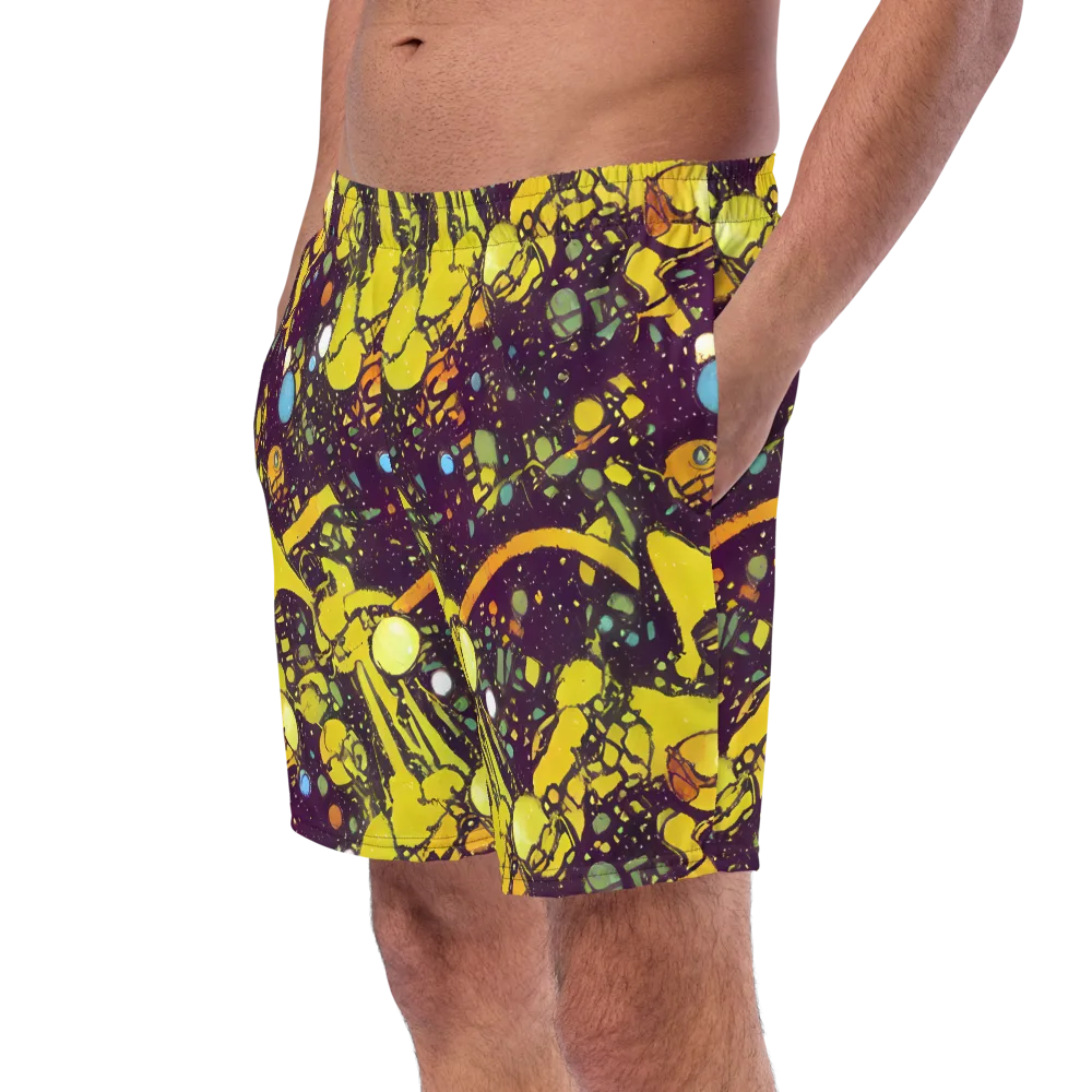 Orbital Ink on Swim Trunks — Left Front