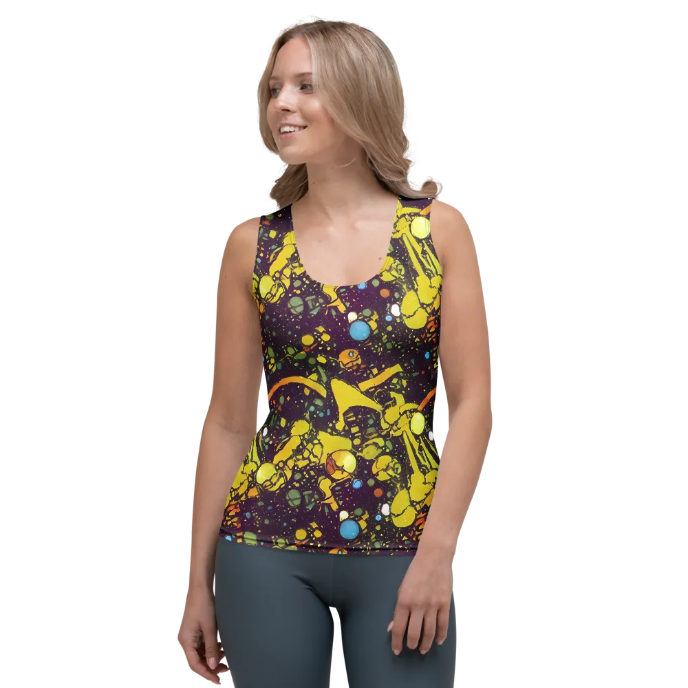 Orbital Ink on Women's Tank Top — Front