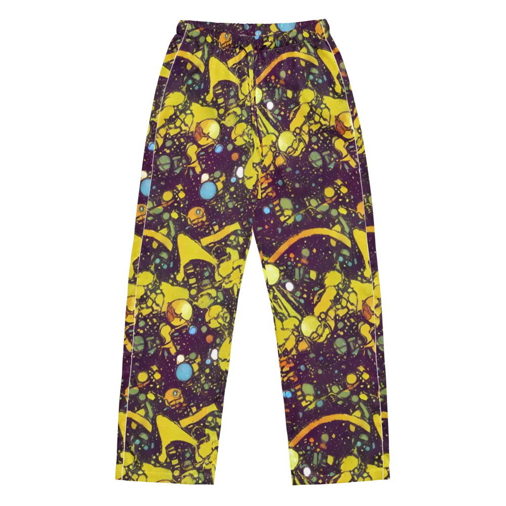 Orbital Ink on Women's Pajama Pants — Front