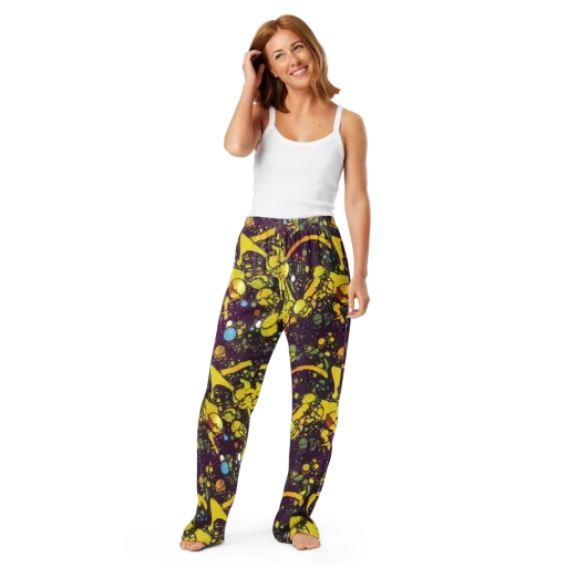 Orbital Ink on a Women's Pajama Pants