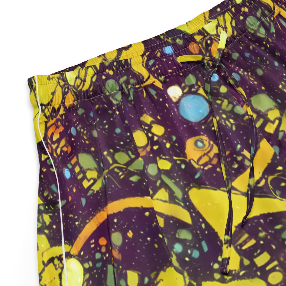 Orbital Ink on Women's Pajama Shorts — Product details