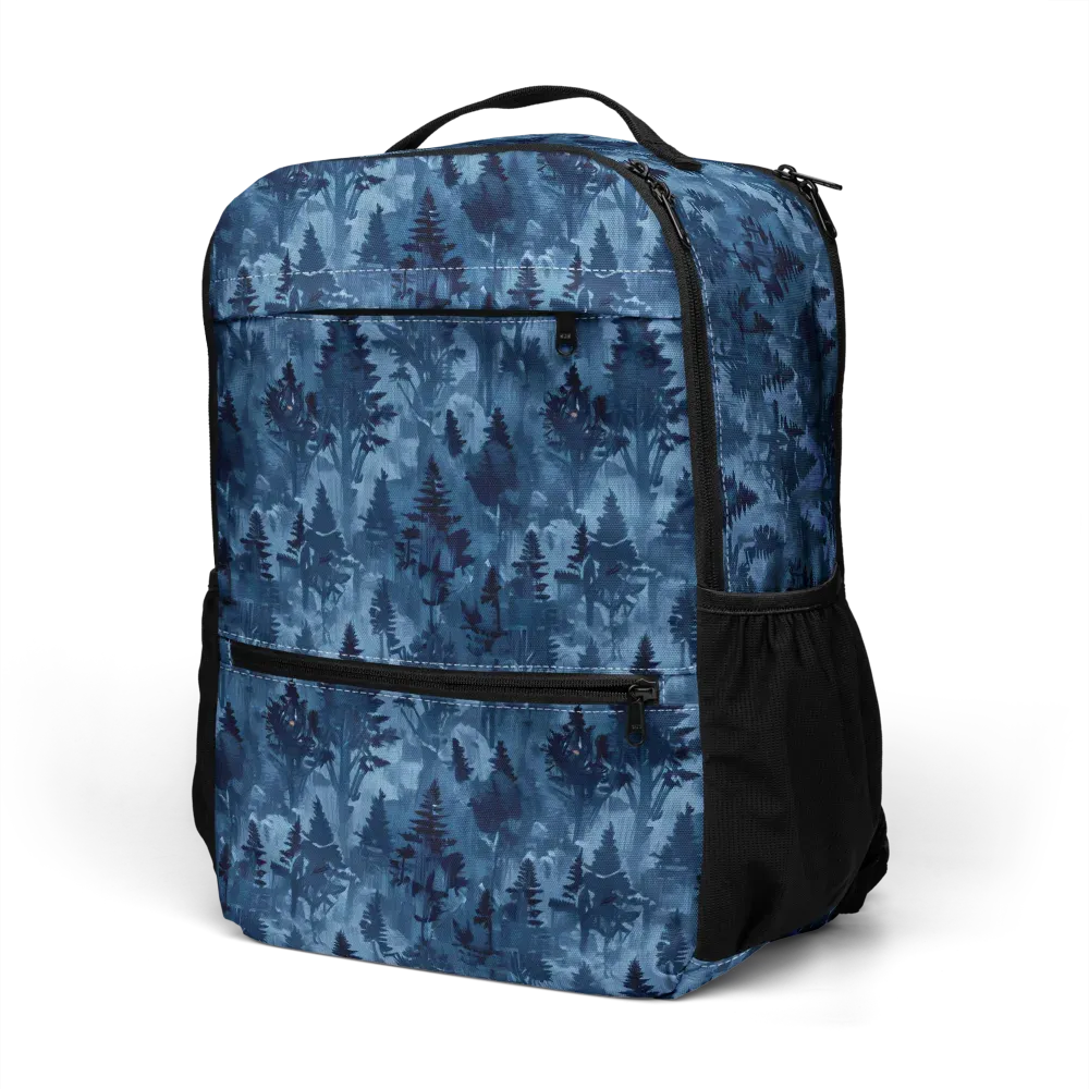 Midnight Timber on Utility Backpack — Left Front