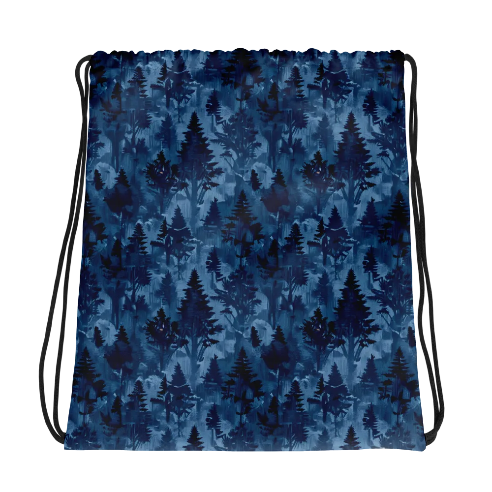 Midnight Timber on Drawstring Bag — Photo