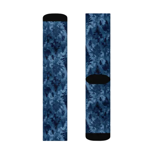 Midnight Timber on a Socks
