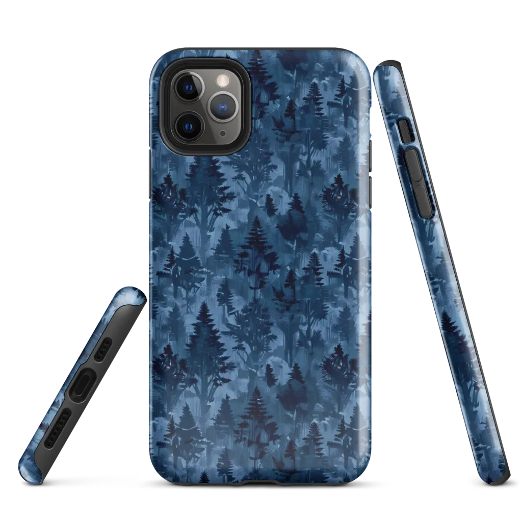 Midnight Timber on Tough Case for iPhone® — Front