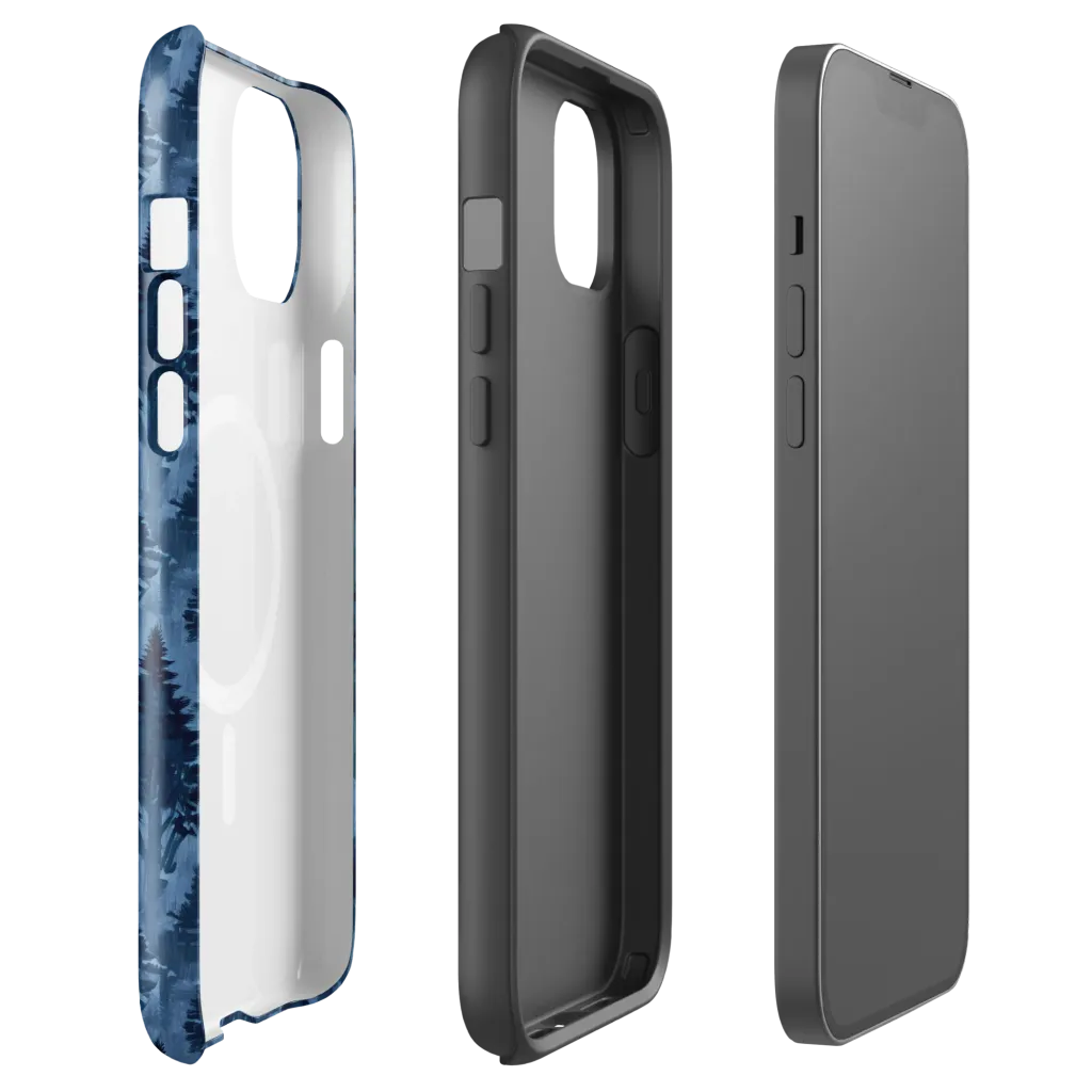Midnight Timber on MagSafe Tough Case for iPhone® — Front