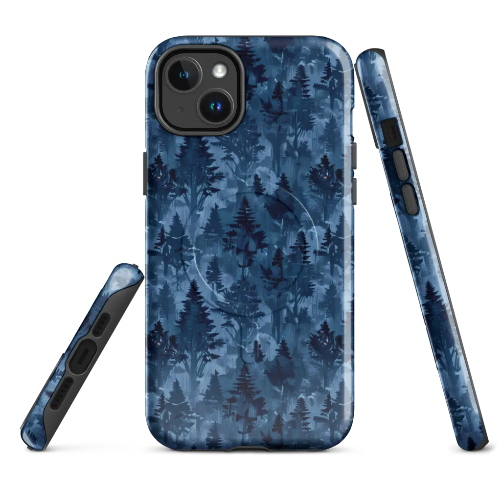 Midnight Timber on MagSafe Tough Case for iPhone® — Front