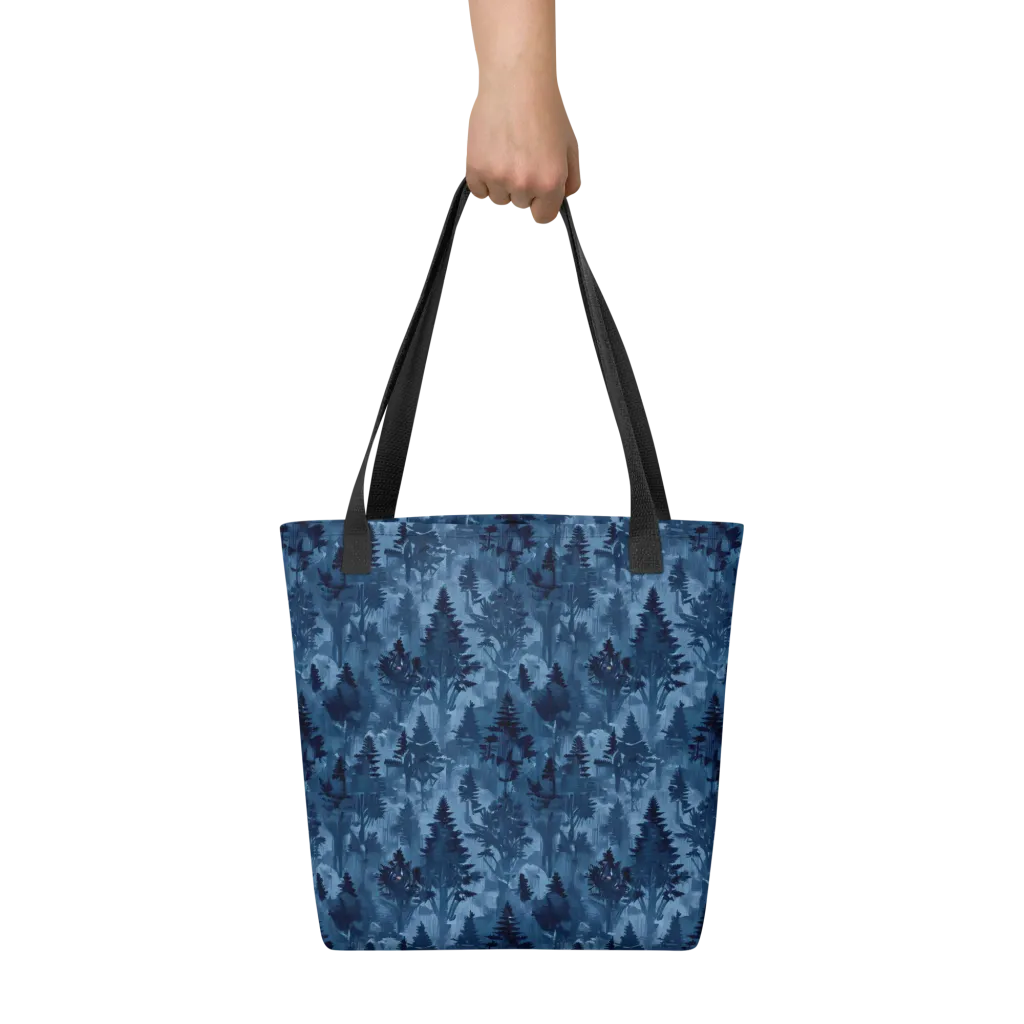 Midnight Timber on Tote Bag — Front