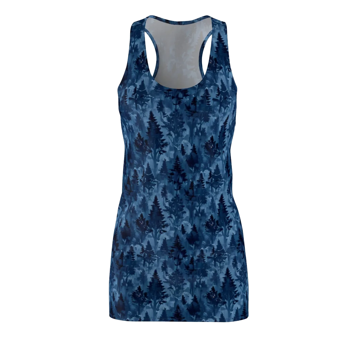 Midnight Timber on Racerback Dress — Front