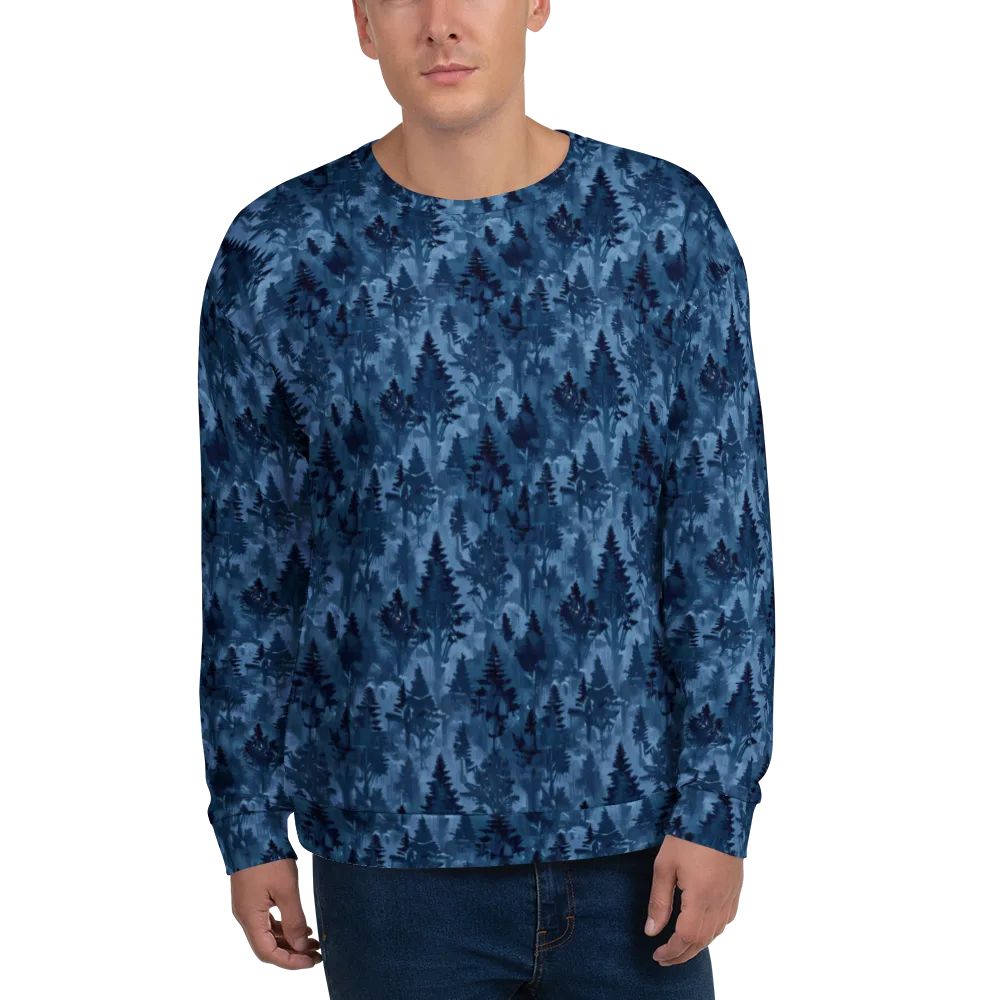 Midnight Timber on Sweatshirt — Front