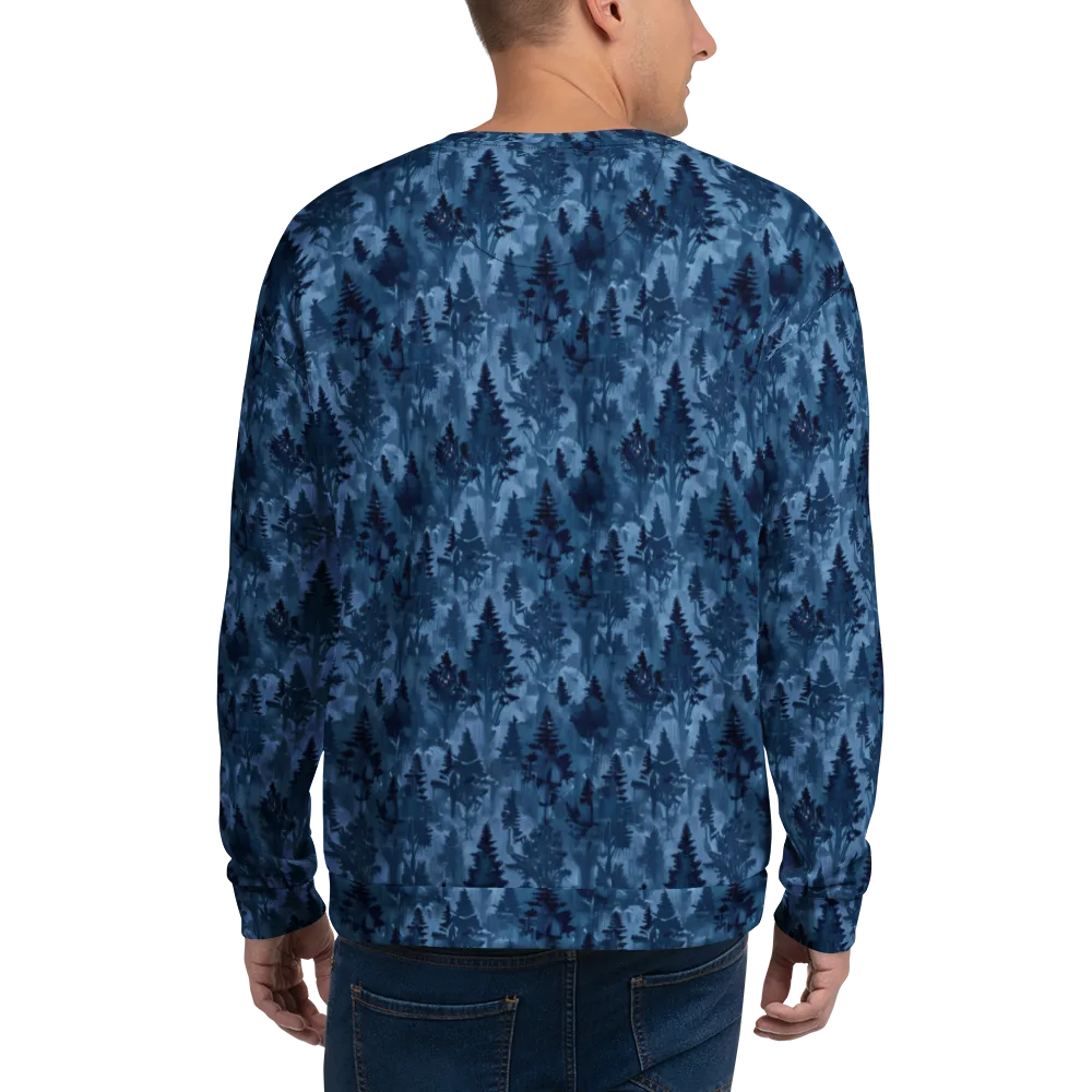 Midnight Timber on Sweatshirt — Back