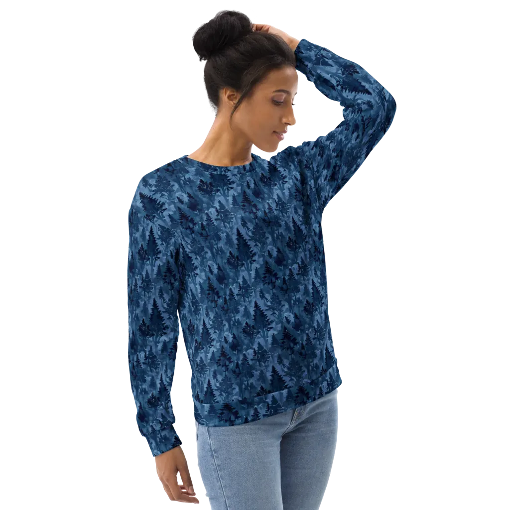 Midnight Timber on Sweatshirt — Right Front