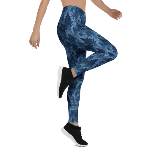 Midnight Timber on a Leggings