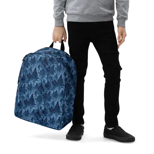 Midnight Timber on a Minimalist Backpack