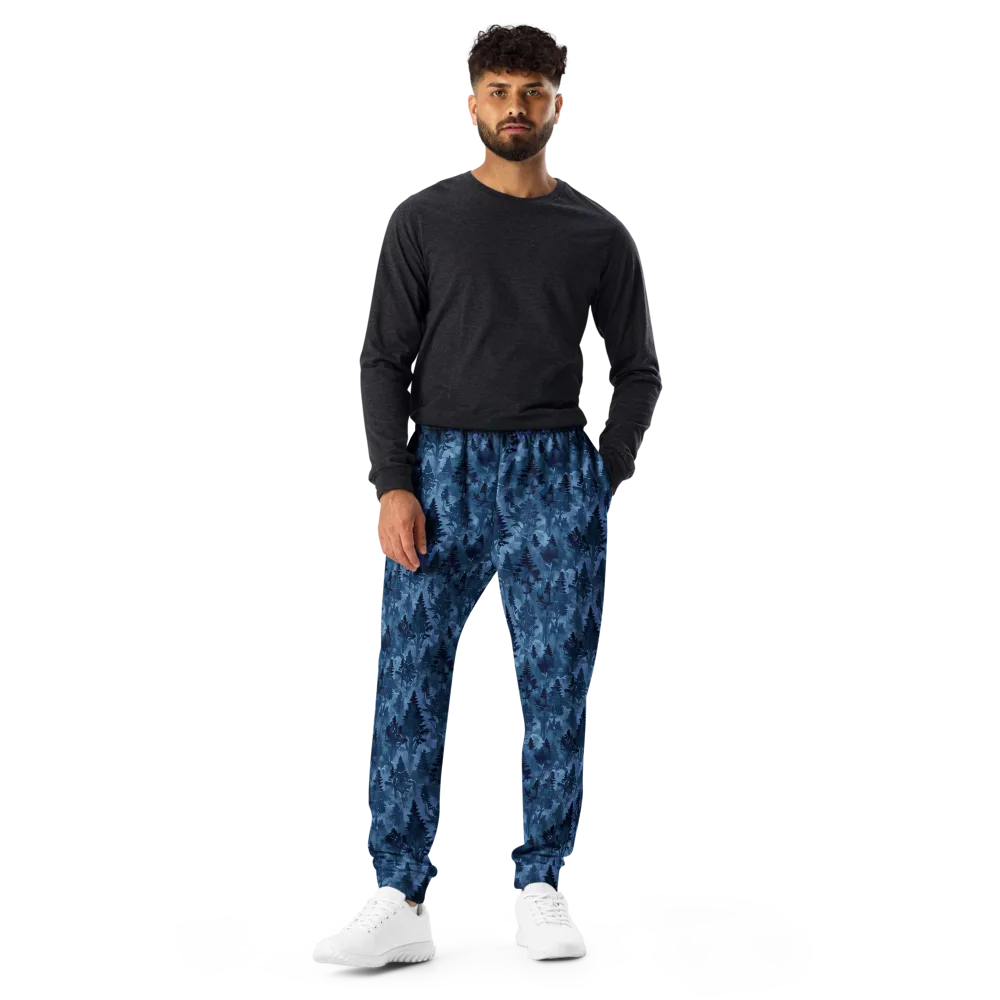 Midnight Timber on Men's Joggers — Front