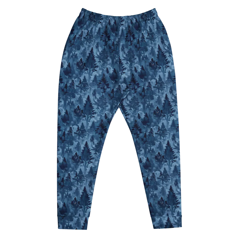 Midnight Timber on Men's Joggers — Front