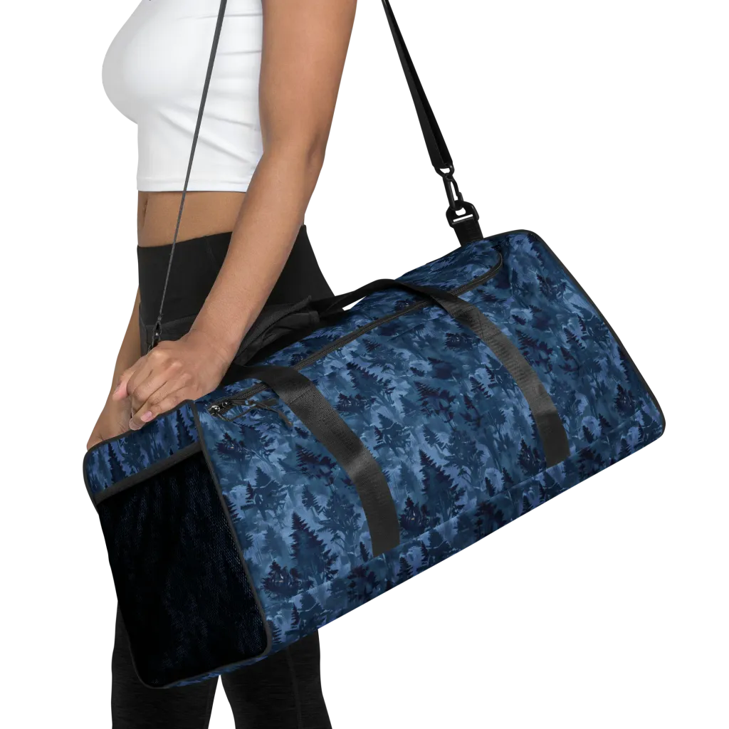 Midnight Timber on Duffle Bag — Front
