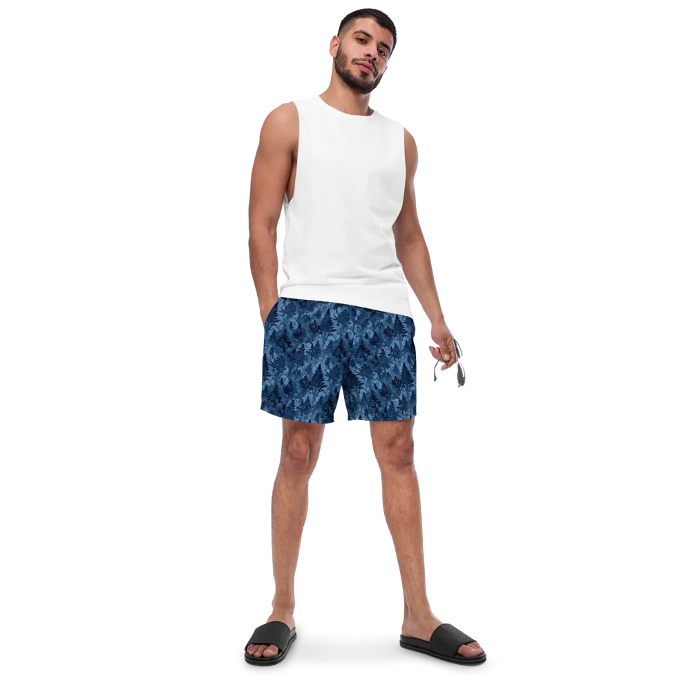 Midnight Timber on Swim Trunks — Front