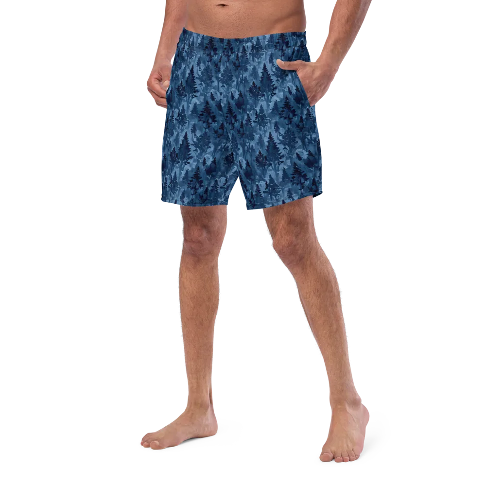 Midnight Timber on Swim Trunks — Left Front