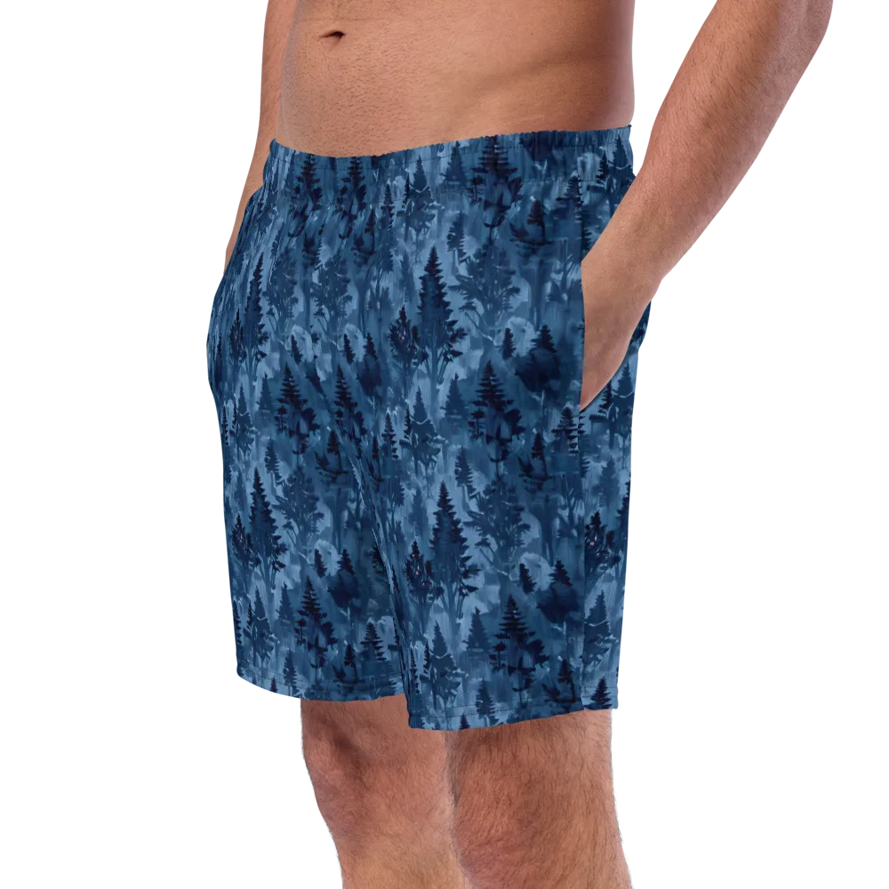 Midnight Timber on Swim Trunks — Left Front