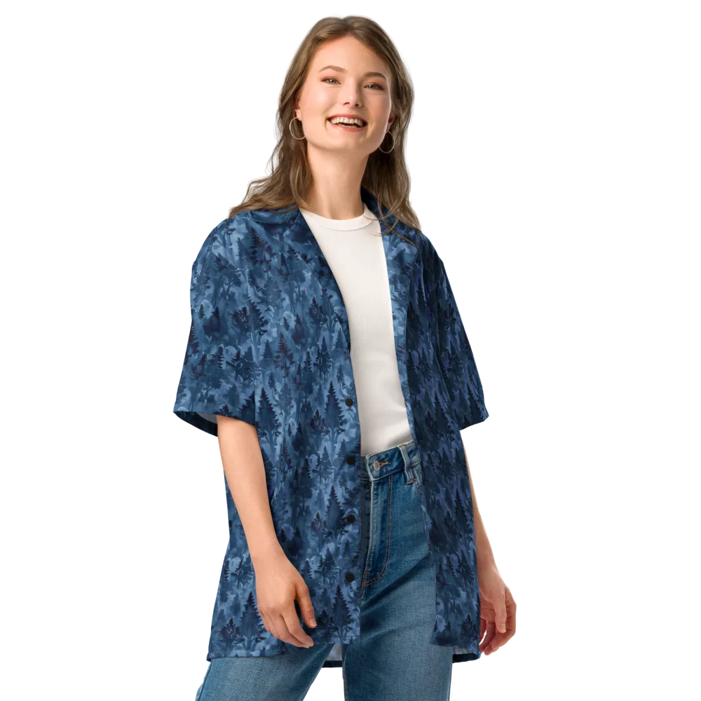 Midnight Timber on Button Shirt — Front
