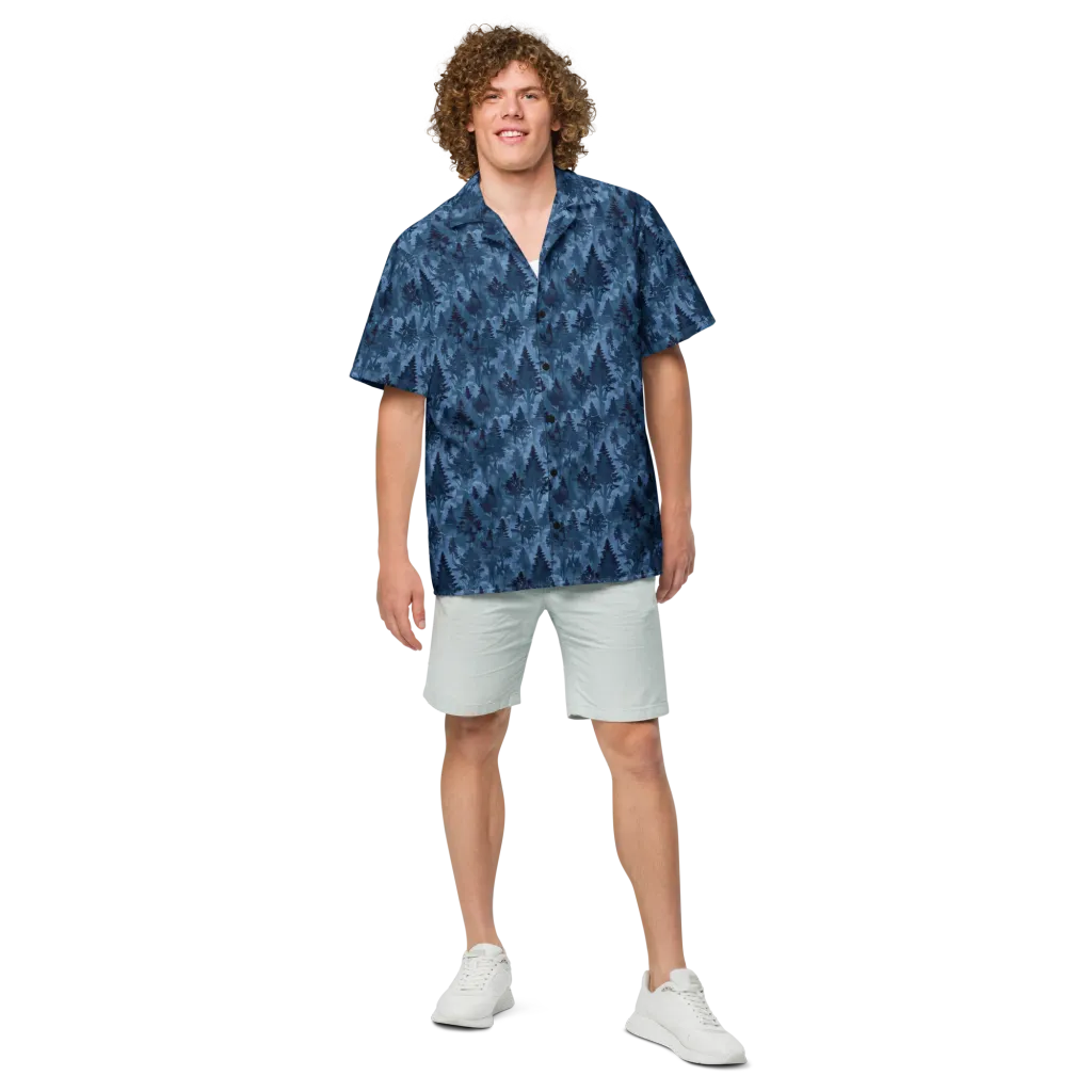 Midnight Timber on Button Shirt — Front