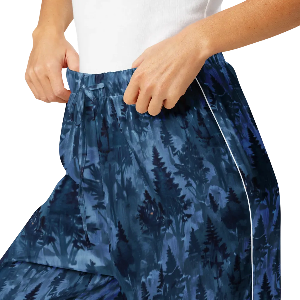 Midnight Timber on Women's Pajama Pants — Product details