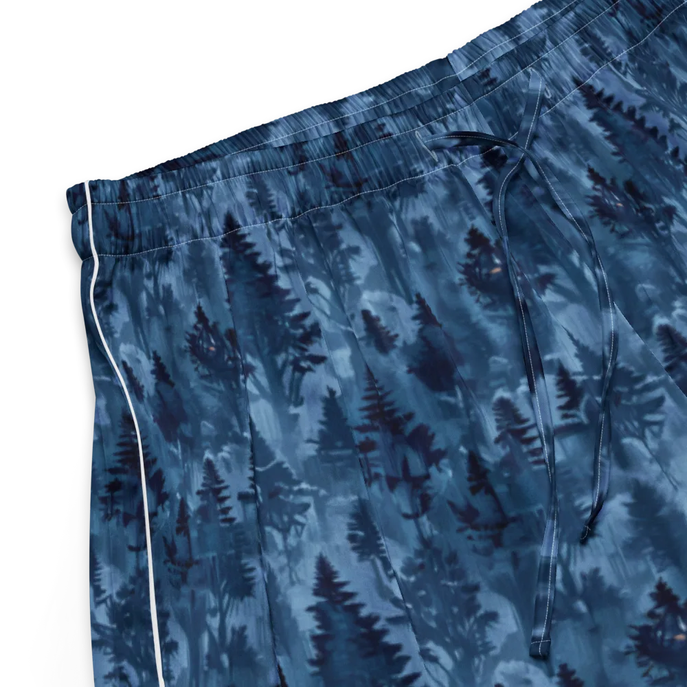 Midnight Timber on Women's Pajama Shorts — Product details