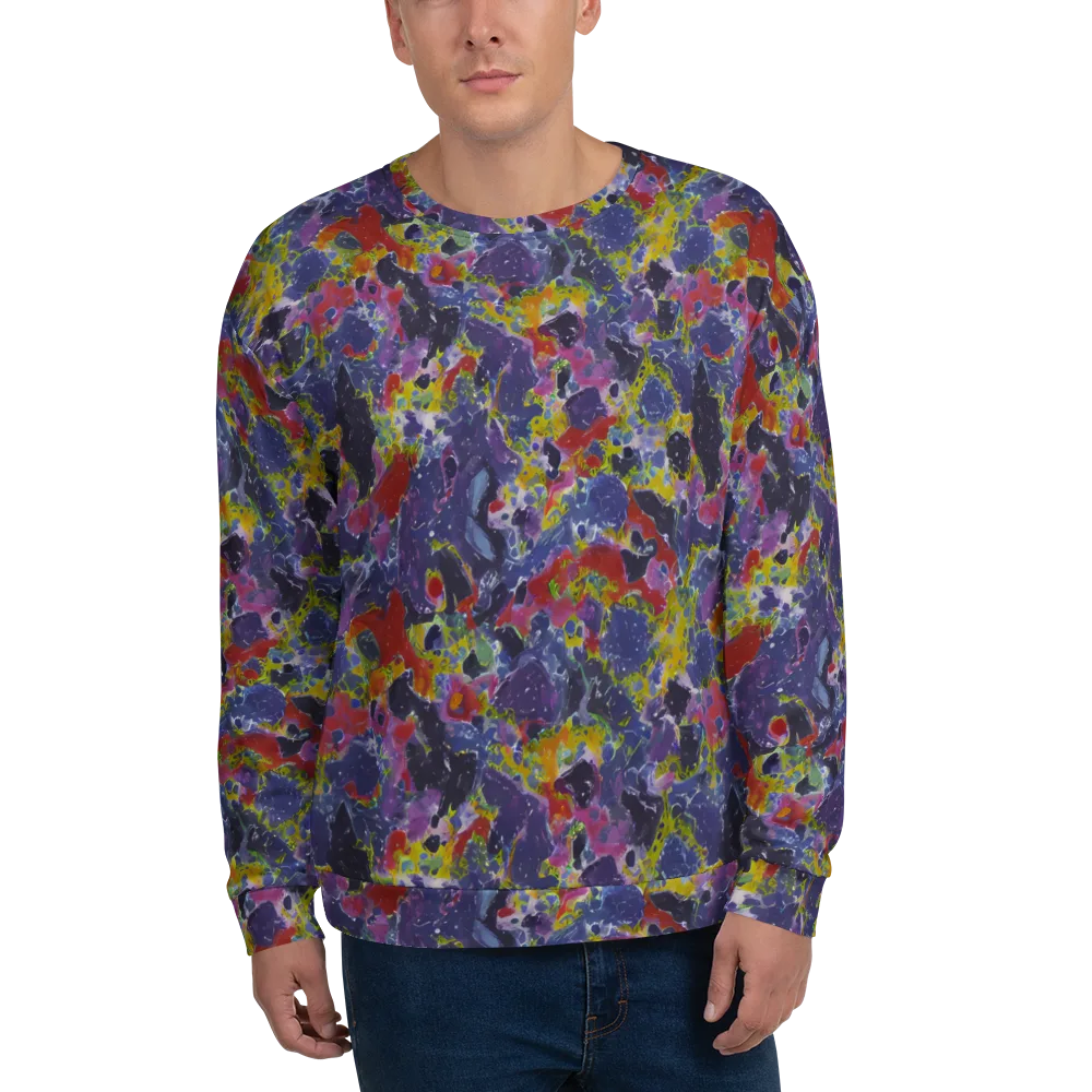 Purple Frequency on Sweatshirt — Front