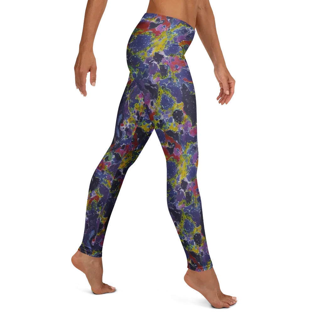 Purple Frequency on Leggings — Right