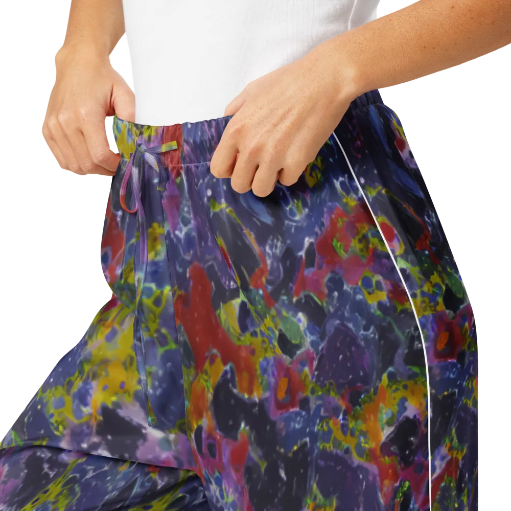 Purple Frequency on Women's Pajama Pants — Product details