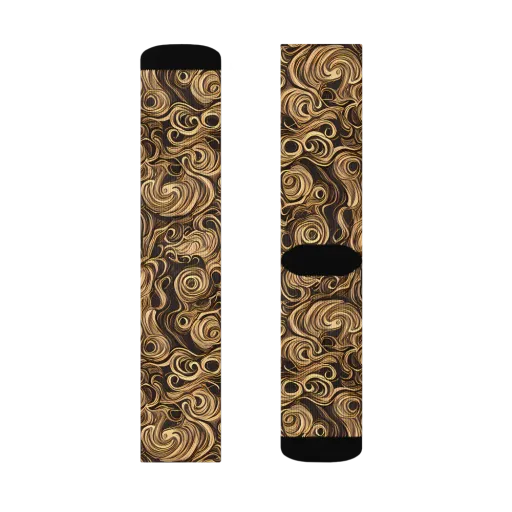 Amber Whirl on a Socks