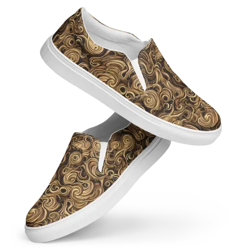 Amber Whirl on a Women's Slip-On Canvas Shoes