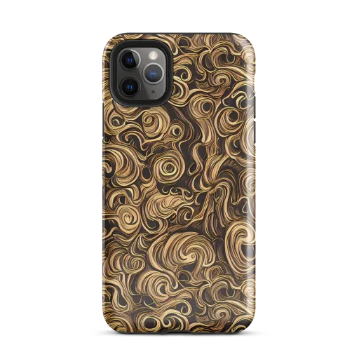 Amber Whirl on a Tough Case for iPhone®