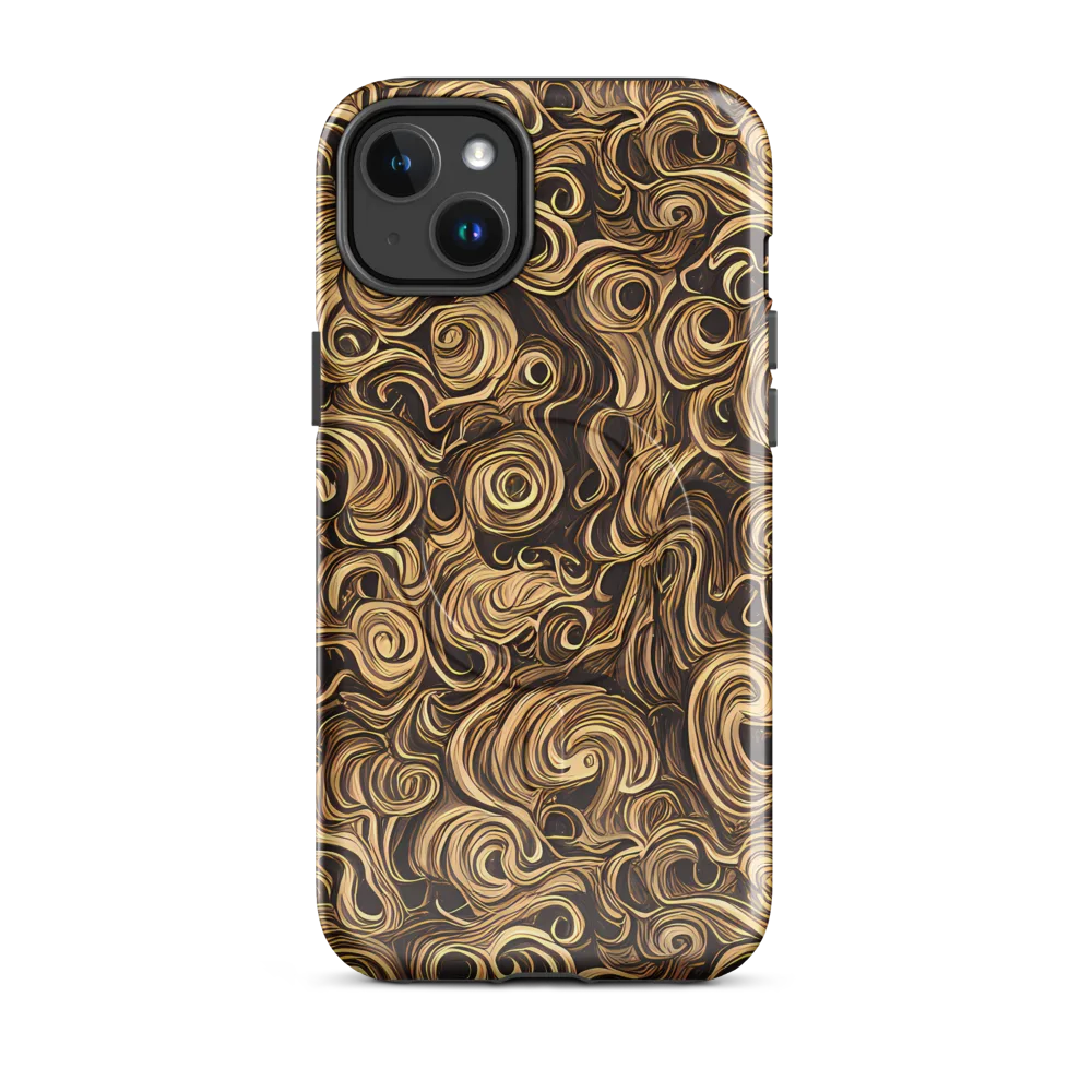 Amber Whirl on MagSafe Tough Case for iPhone® — Front