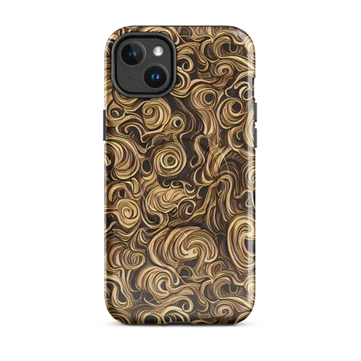 Amber Whirl on a MagSafe Tough Case for iPhone®