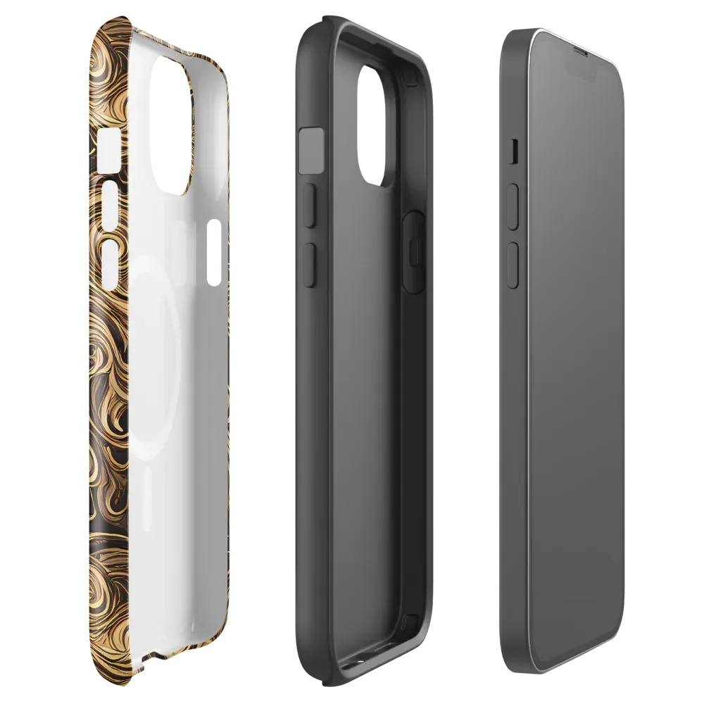 Amber Whirl on MagSafe Tough Case for iPhone® — Front