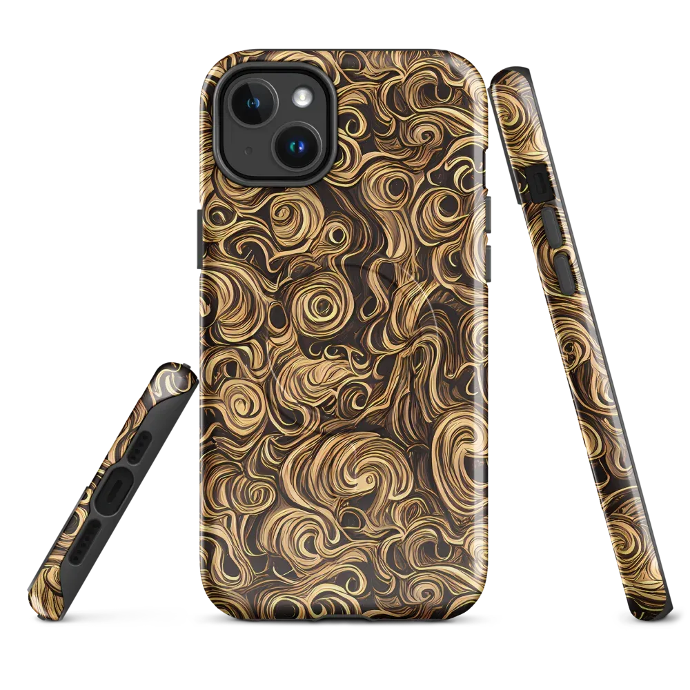 Amber Whirl on MagSafe Tough Case for iPhone® — Front