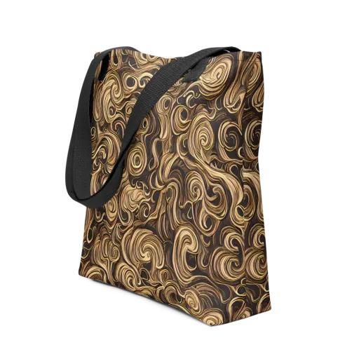 Amber Whirl on a Tote Bag